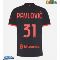 AC Milan Strahinja Pavlovic #31 Tredjedrakt Dame 2026-27 Kortermet